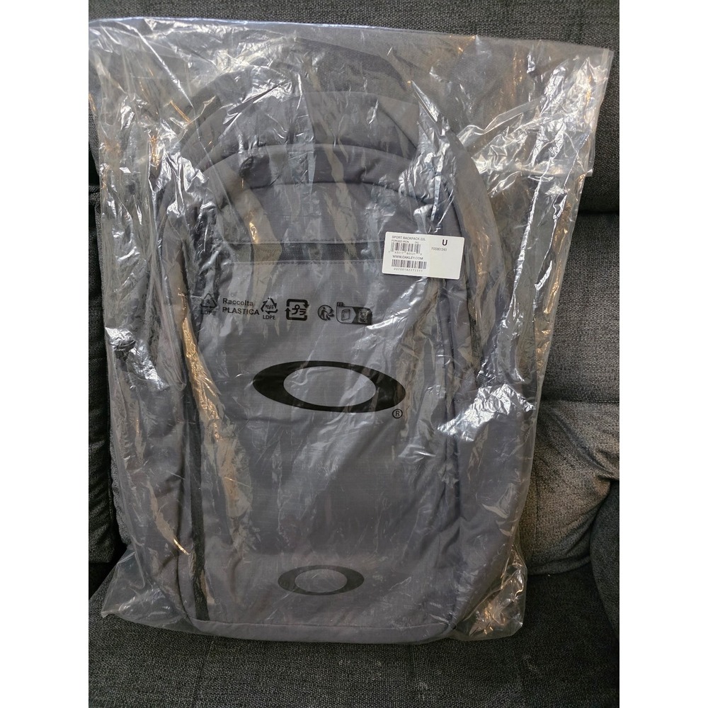 Oakley Backpack Unisex OS Grey Sport 22L Forged Iron FOS901243 NWT